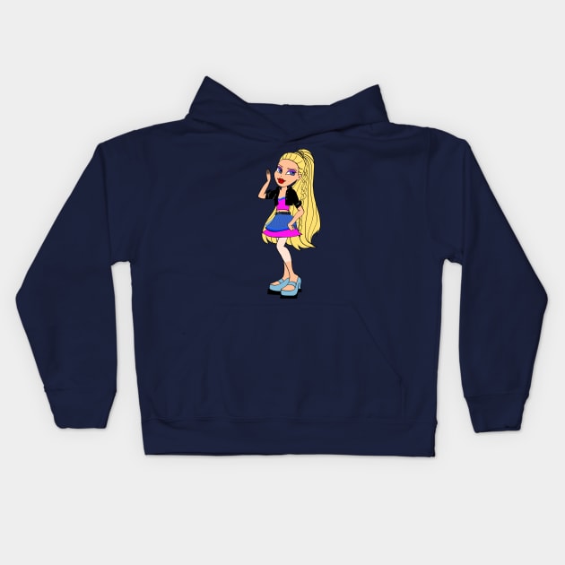 Bratz Cloe Kids Hoodie by CreativeToonsTV